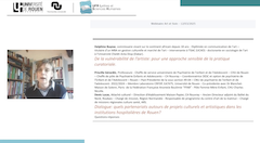 Webinaire 2025 "Art, éthique et soin"