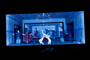 Affiche du séminaire "Stylisations grotesques du répertoire grotesque : pour une expérience politique de l’altérité sur les scènes contemporaines allemandes"