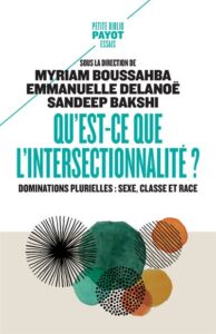 Affiche du séminaire "Qu’est-ce que l’intersectionnalité ? Dominations plurielles : sexe, classe et race"