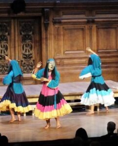 Affiche de la conférence "Le masque tragique et le jeu d’acteur dans l’Antiquité"